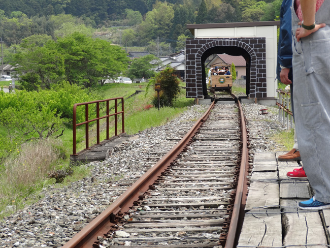 トロッコフェスタ and かかし祭 in YAMADA の様子